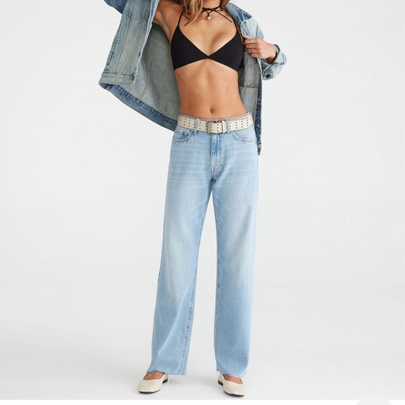 NWT Aeropostale High-rise Wide Leg Jean - Picture 2 of 7